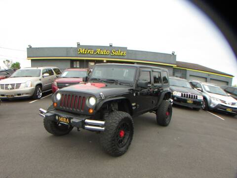 2008 Jeep Wrangler Unlimited for sale at MIRA AUTO SALES in Cincinnati OH