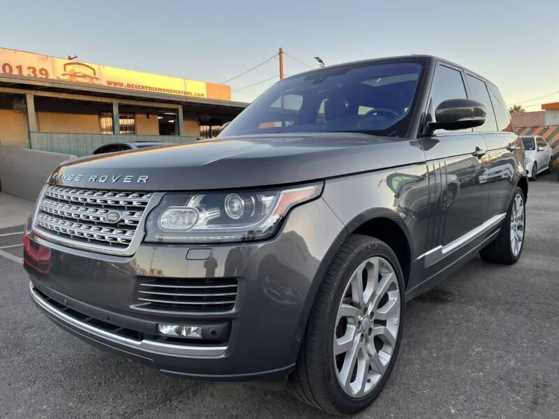 2016 Land Rover Range Rover for sale at Desert Diamond Motors in Tucson AZ