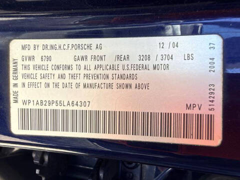 2005 Porsche Cayenne S