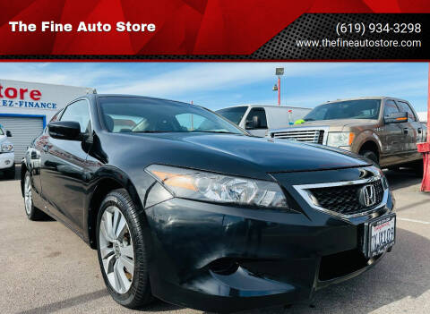 2009 Honda Accord for sale at The Fine Auto Store in Imperial Beach CA