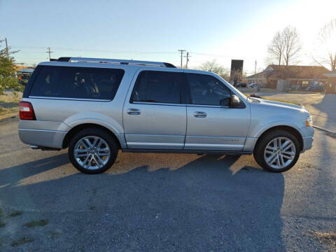 2016 Ford Expedition EL for sale at TINKHAM AUTO SALES II in La Vergne TN