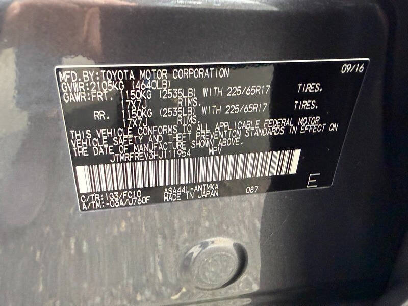 2017 Toyota RAV4 XLE