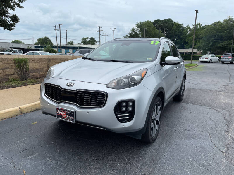 2017 Kia Sportage for sale at Mike's Auto Sales INC in Chesapeake VA