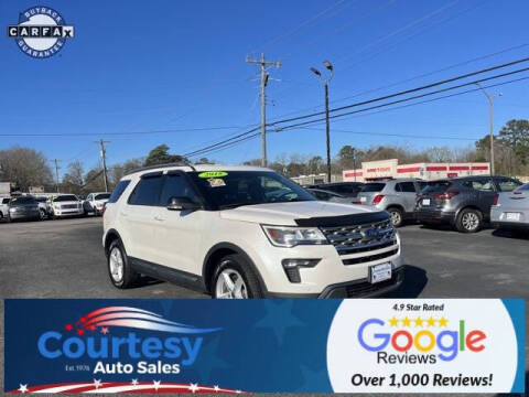 2018 Ford Explorer for sale at Courtesy Auto Sales in Chesapeake VA