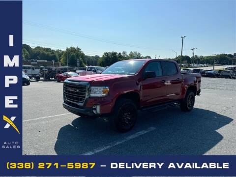 2021 GMC Canyon for sale at Impex Auto Sales in Greensboro NC