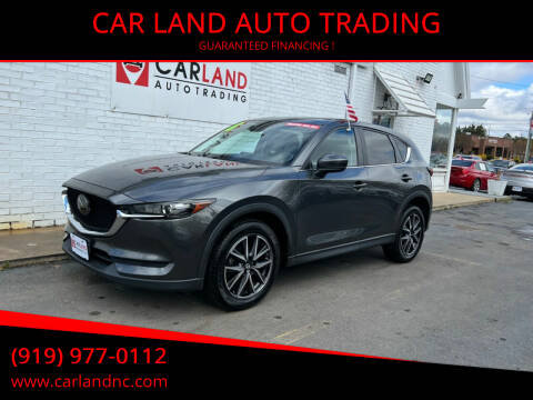2018 Mazda CX-5 for sale at CAR LAND  AUTO TRADING in Raleigh NC