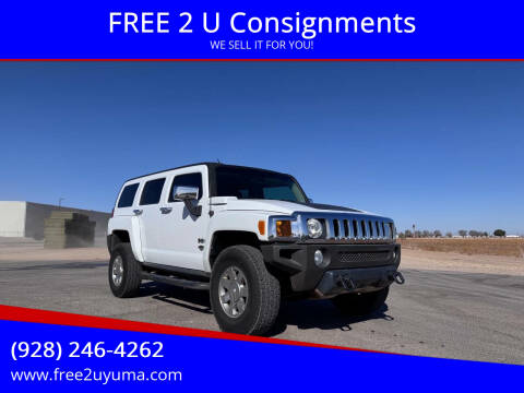 2010 HUMMER H3 for sale at FREE 2 U Consignments in Yuma AZ