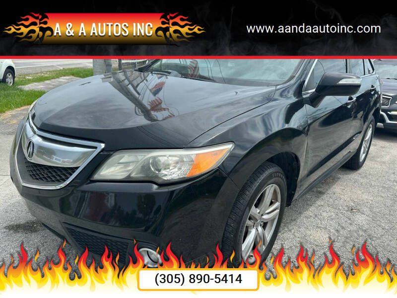 2014 Acura RDX for sale at A & A Autos Inc in Homestead FL