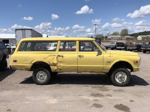 1969 Chevrolet Suburban for sale at Outlaw Motors in Newcastle WY
