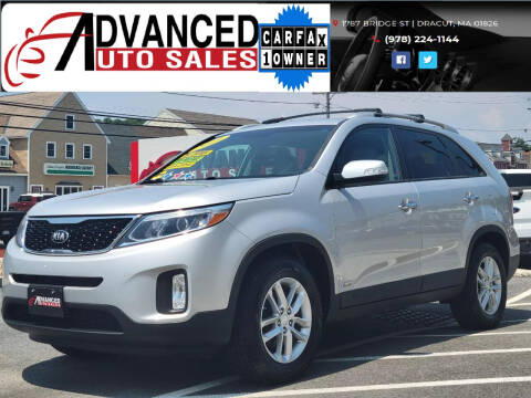 2014 Kia Sorento for sale at Advanced Auto Sales in Dracut MA