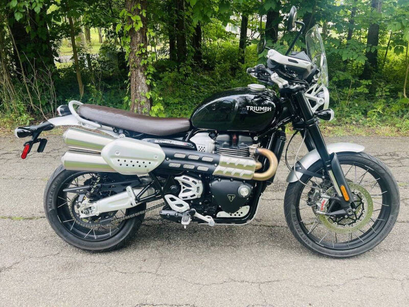 2023 Triumph Scrambler 1200 XC Sapphire Bla