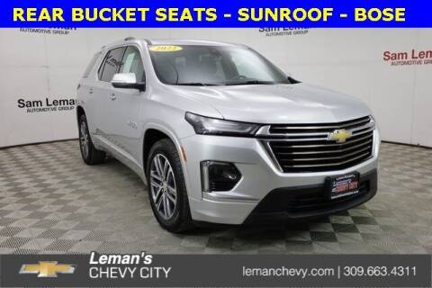 2022 Chevrolet Traverse for sale at Leman's Chevy City in Bloomington IL
