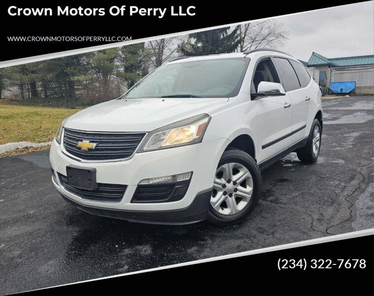 2017 Chevrolet Traverse for sale at Crown Motors Of Perry LLC in Canton OH