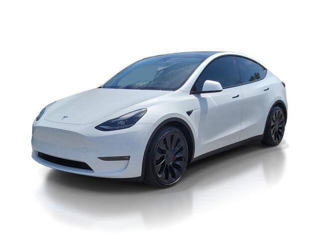 Used 2023 Tesla Model Y Performance with VIN 7SAYGDEF7PF595222 for sale in Miami, FL