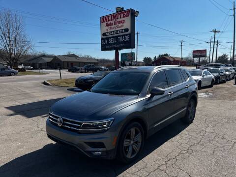 2018 Volkswagen Tiguan for sale at Unlimited Auto Group in West Chester OH