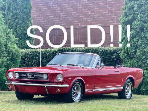 1966 Ford Mustang for sale at Classic Auto Haus in Dekalb IL