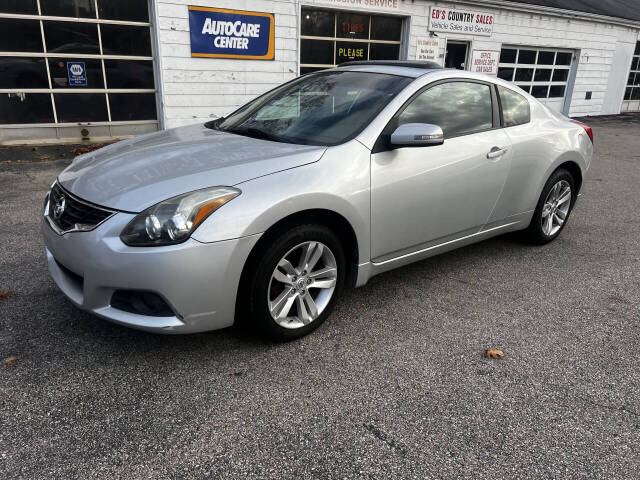 2012 Nissan Altima for sale at ED'S COUNTRY SALES in Oakdale, CT