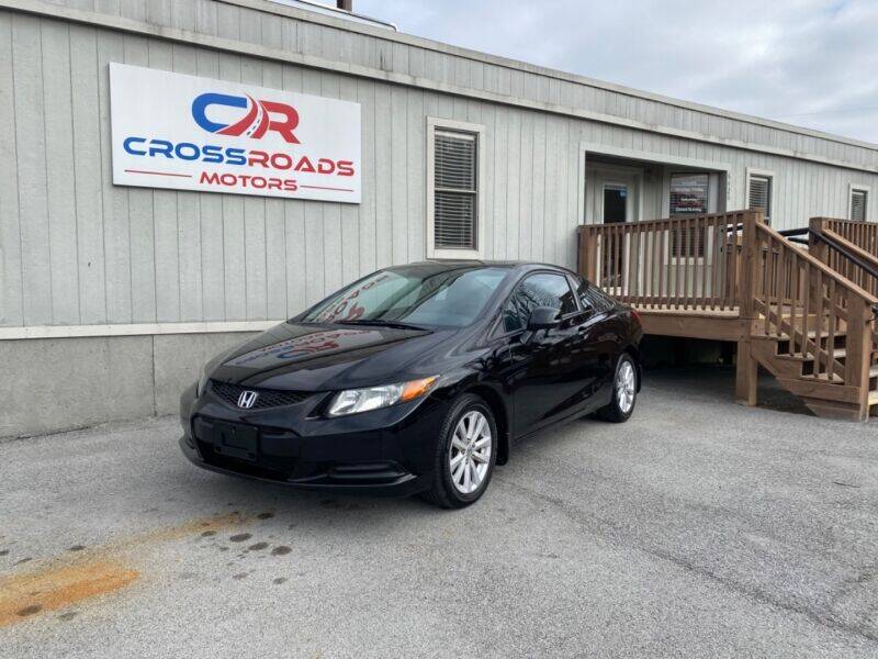 2012 Honda Civic for sale at CROSSROADS MOTORS in Knoxville TN
