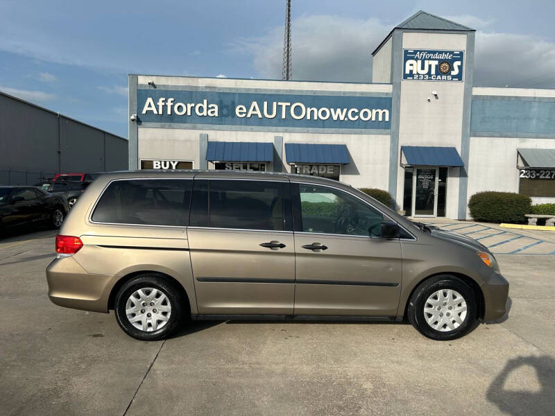 2009 Honda Odyssey for sale at Affordable Autos in Houma LA