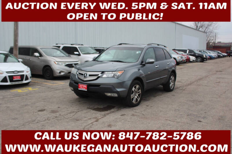 2009 Acura MDX for sale at Waukegan Auto Auction in Waukegan IL