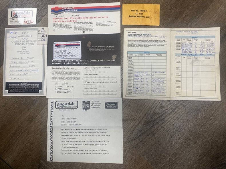 1986 Chevrolet Camaro