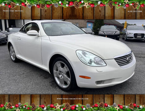 2005 Lexus SC 430 for sale at Prime Time Motors in Marietta GA
