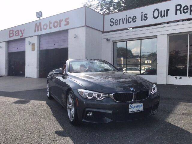 2016 BMW 4 Series for sale at Bay Motors Inc in Baltimore MD