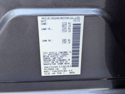 2023 Nissan LEAF SV PLUS