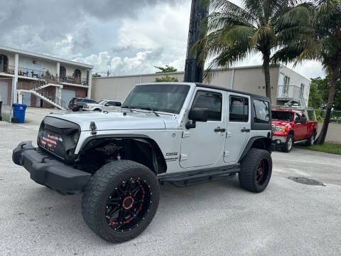 2012 Jeep Wrangler Unlimited for sale at Florida Cool Cars in Fort Lauderdale FL