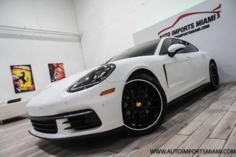 2018 Porsche Panamera for sale at AUTO IMPORTS MIAMI in Fort Lauderdale FL