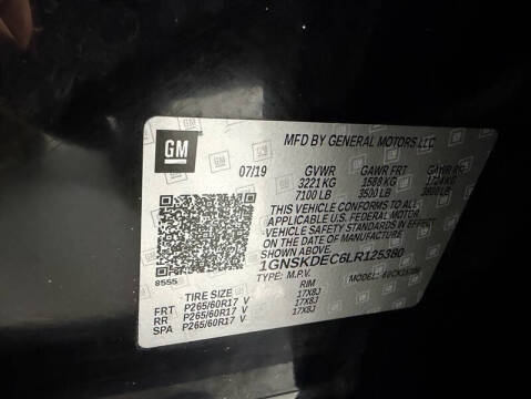 2020 Chevrolet Tahoe Police