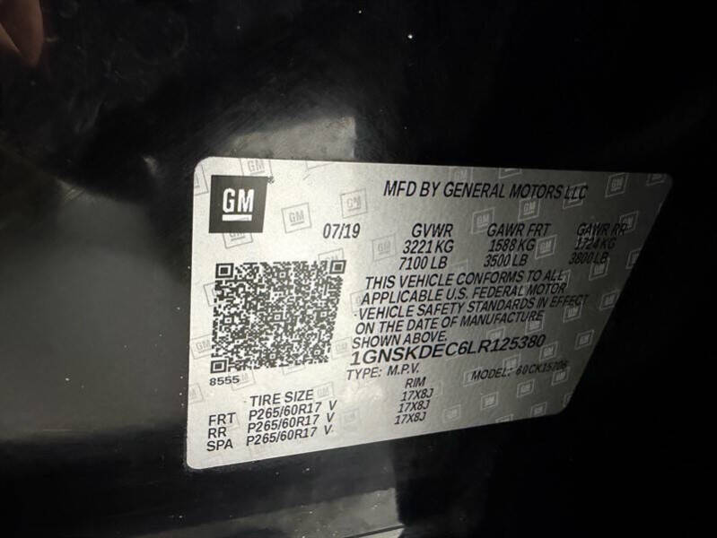 2020 Chevrolet Tahoe Police