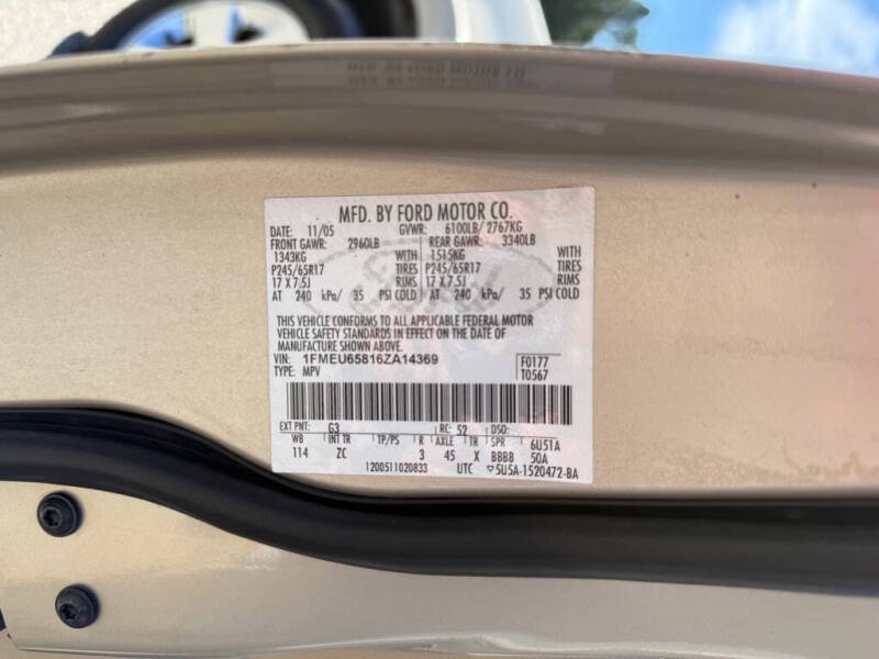 2006 Ford Explorer Limited