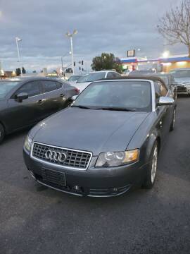 2006 Audi S4 for sale at Thomas Auto Sales in Manteca CA