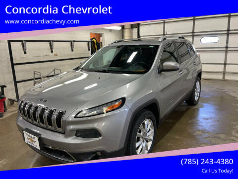 2015 Jeep Cherokee for sale at Concordia Chevrolet in Concordia KS
