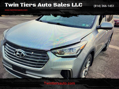 2017 Hyundai Santa Fe for sale at Twin Tiers Auto Sales LLC in Olean NY