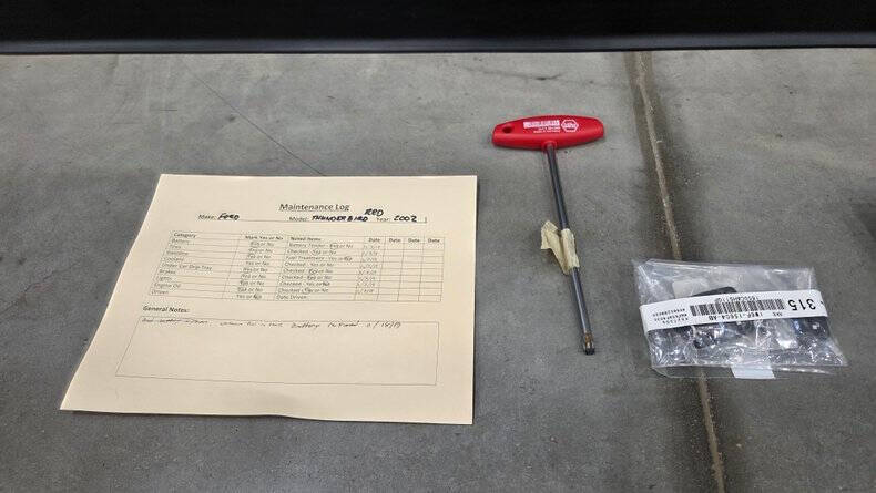 2002 Ford Thunderbird Deluxe