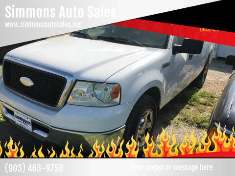 2008 Ford F-150 for sale at Simmons Auto Sales in Denison TX