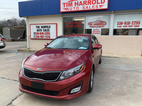 2015 Kia Optima for sale at Tim Harrold Auto Sales in Wilkesboro NC