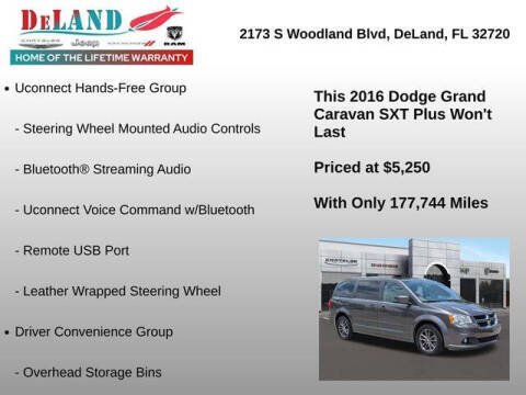 2016 Dodge Grand Caravan SXT