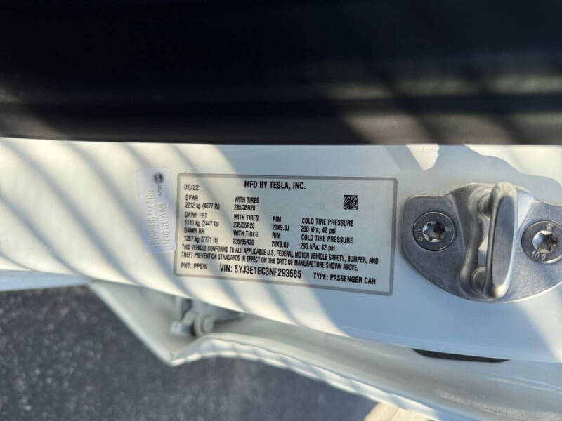 2022 Tesla Model 3 Performance