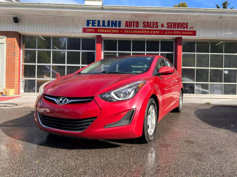 2014 Hyundai Elantra for sale at Fellini Auto Sales & Service LLC in Pittsburgh PA