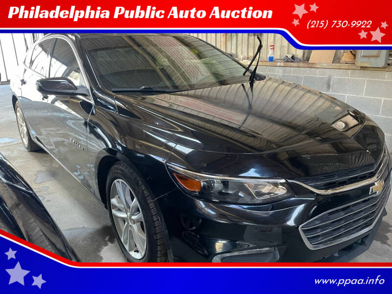 2016 Chevrolet Malibu for sale at Philadelphia Public Auto Auction in Philadelphia PA