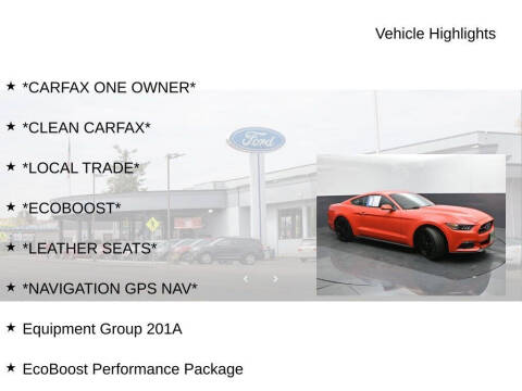 2015 Ford Mustang EcoBoost Premium