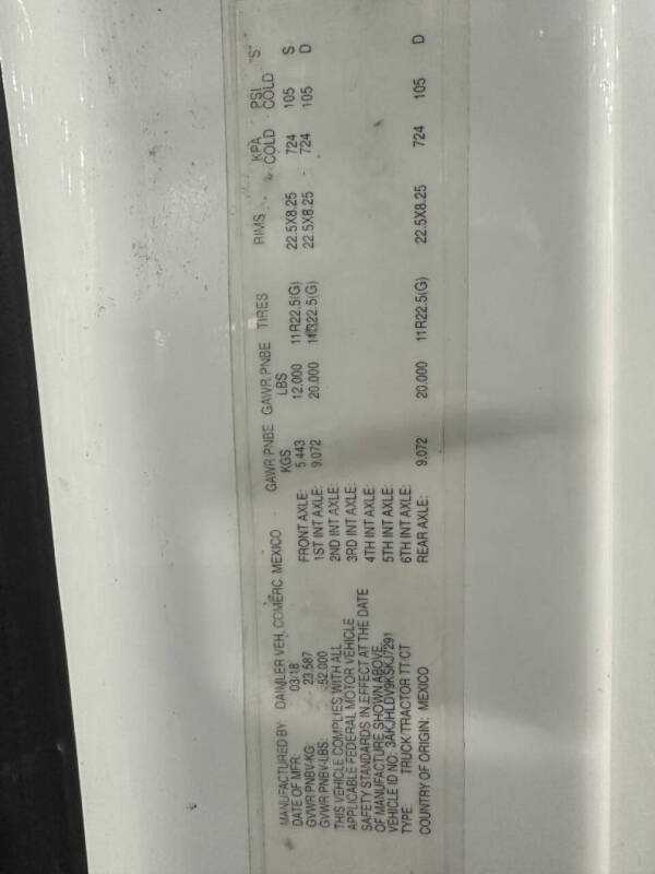 2019 Freightliner Cascadia