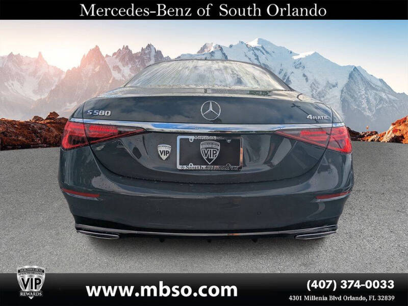 2026 Mercedes-Benz S-Class S 580 4MATIC