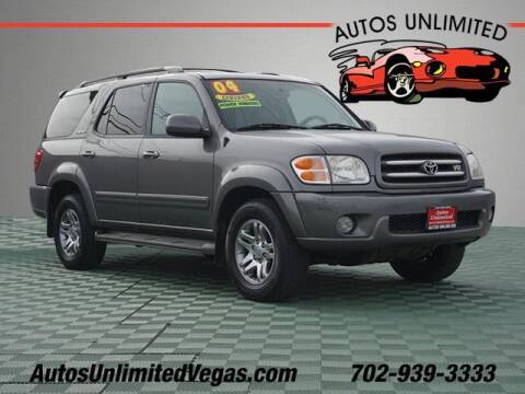 2004 Toyota Sequoia for sale at Autos Unlimited in Las Vegas NV