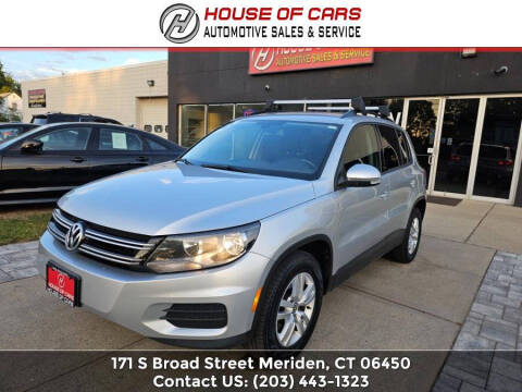 2017 Volkswagen Tiguan for sale at HOUSE OF CARS CT in Meriden CT