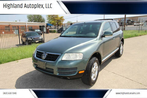 2004 Volkswagen Touareg for sale at Highland Autoplex, LLC in Dallas TX