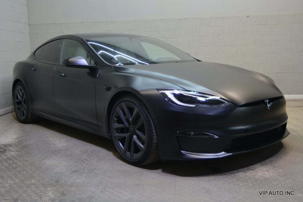 Black 2022 Tesla Model S Plaid AWD Plaid 4dr Liftback 1